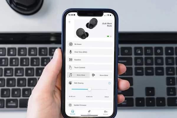 how to connect jlab earbuds to iphone