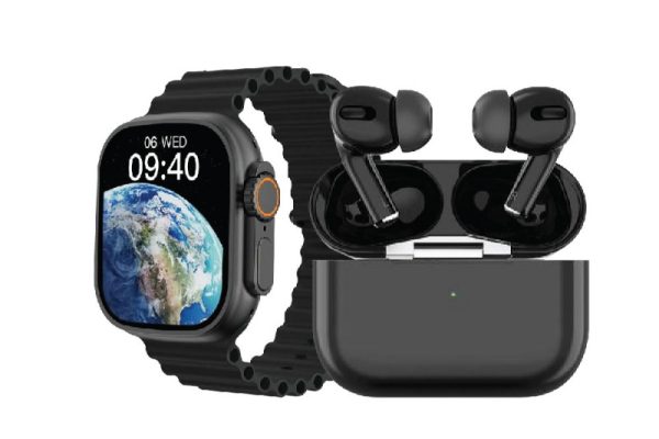 smartwatch with earbuds